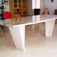 Tables en pierre, tables en marbre, Royan, Charente-Maritime